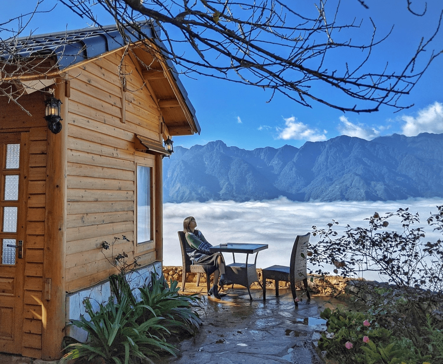 Biển mây Sapa trong ánh nắng