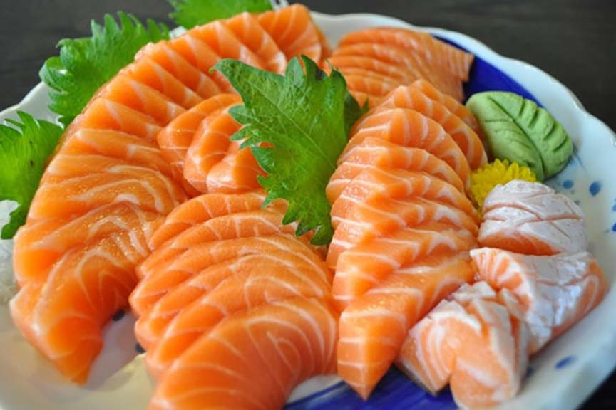 cá hồi sashimi Đặc sản Sapa