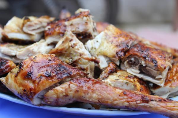 Gà nướng Cáy Pỉnh