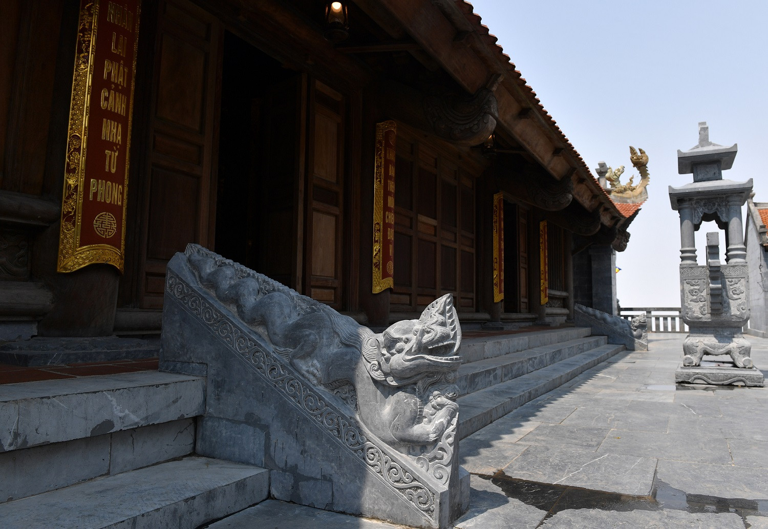 Toàn cảnh Bích Vân Thiền Tự trên đỉnh Fansipan