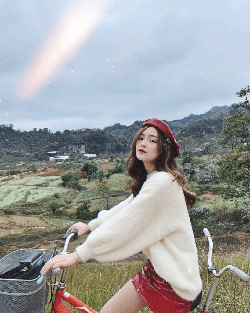 Trang phục mùa thu Mộc Châu